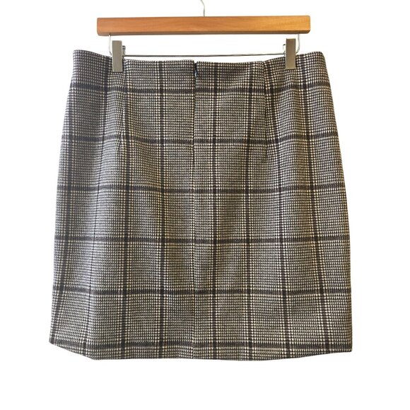 NWT Heartloom Jaxon Academia Preppy Schoolgirl University Plaid Mini Skirt XL Bl - Picture 2 of 12